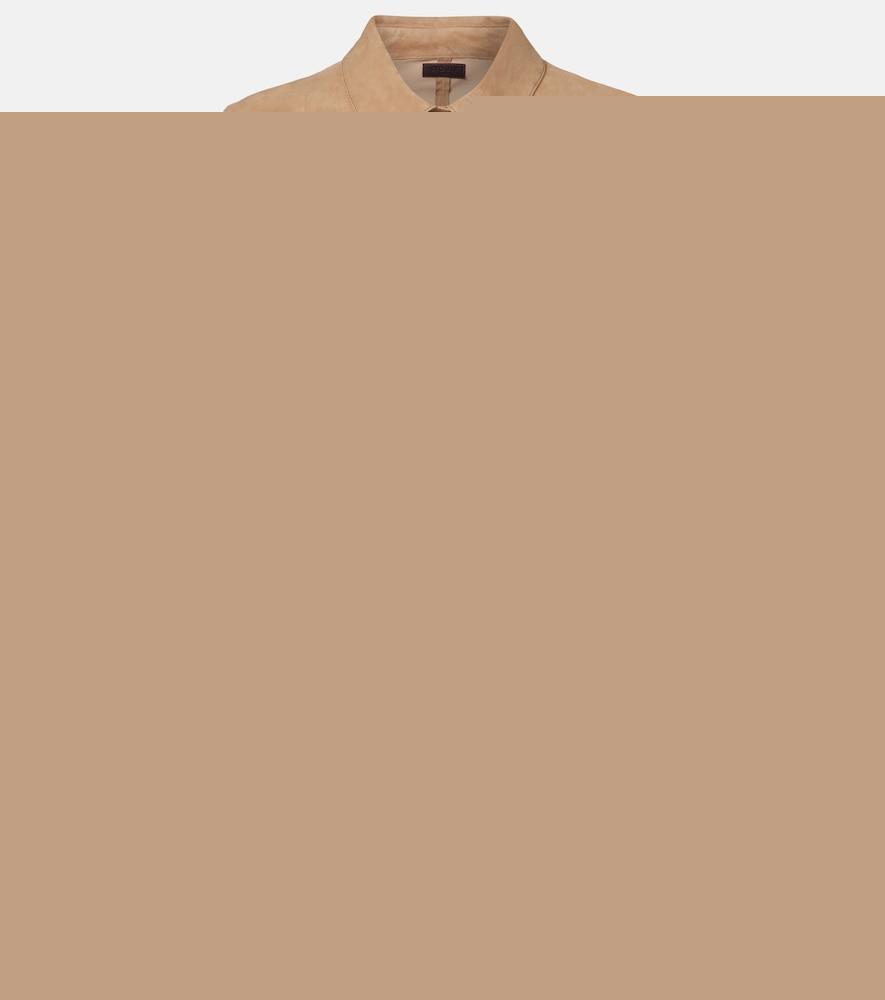 stouls geraldine suede shirt dress
