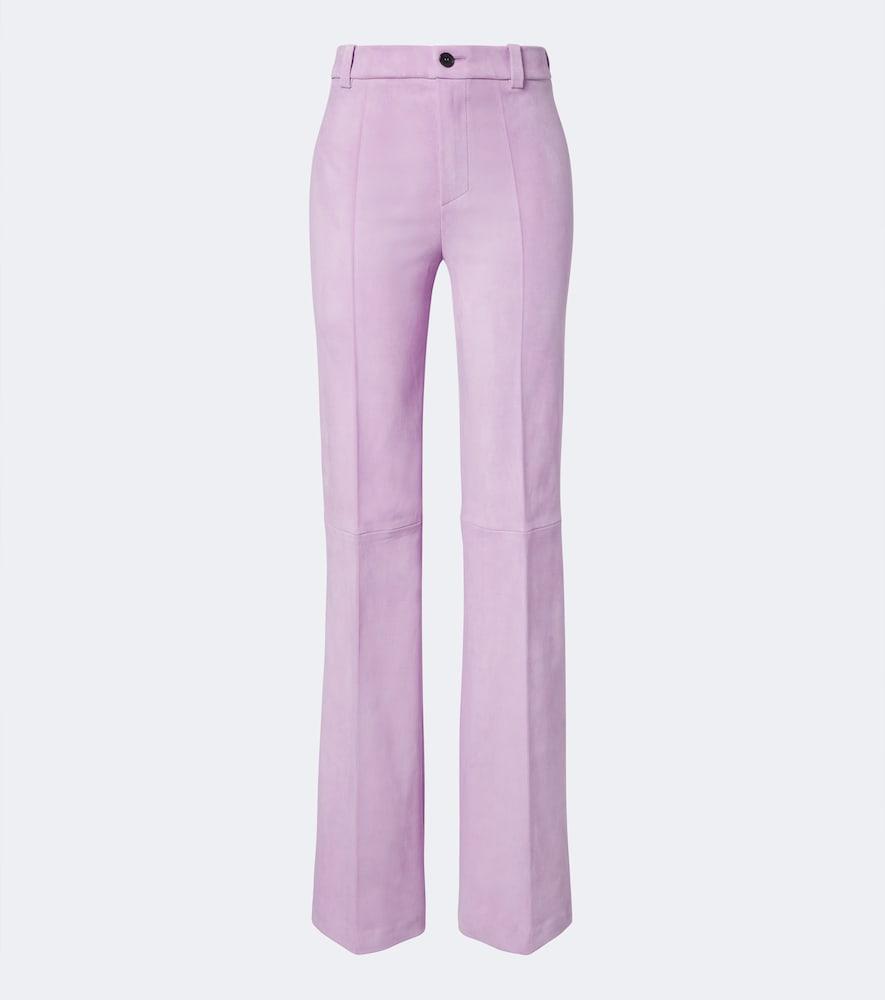 stouls lizzy suede bootcut pants