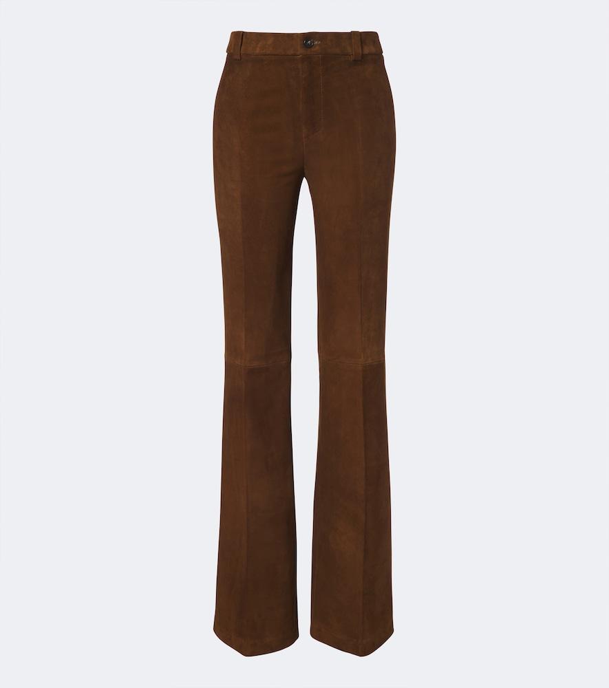 stouls lizzy suede bootcut pants