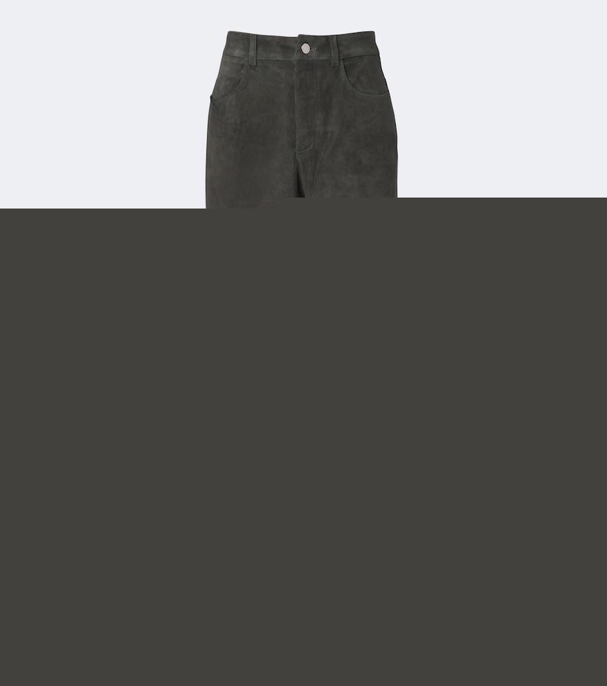 stouls mytheo suede wide-leg pants