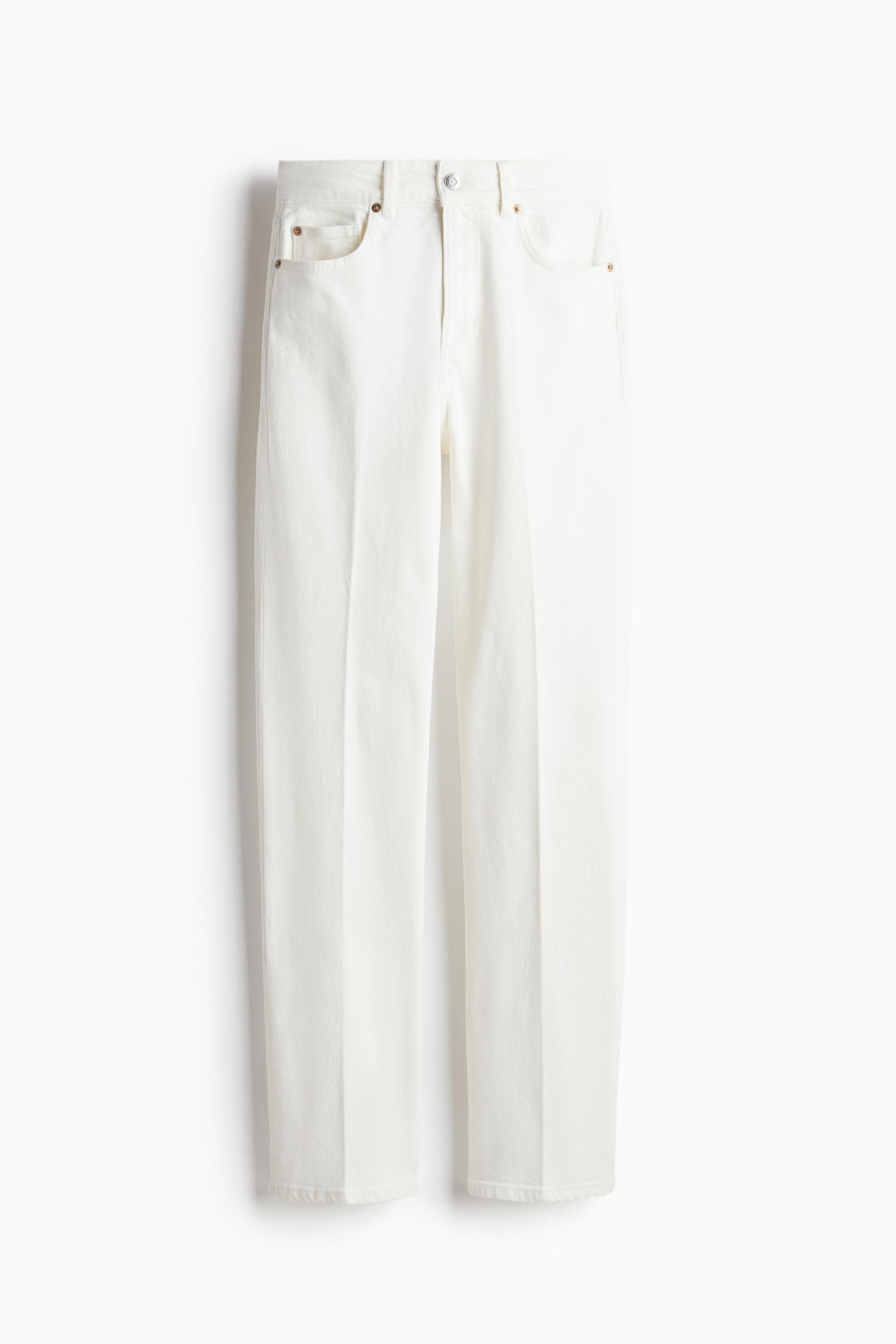 straight high jeans