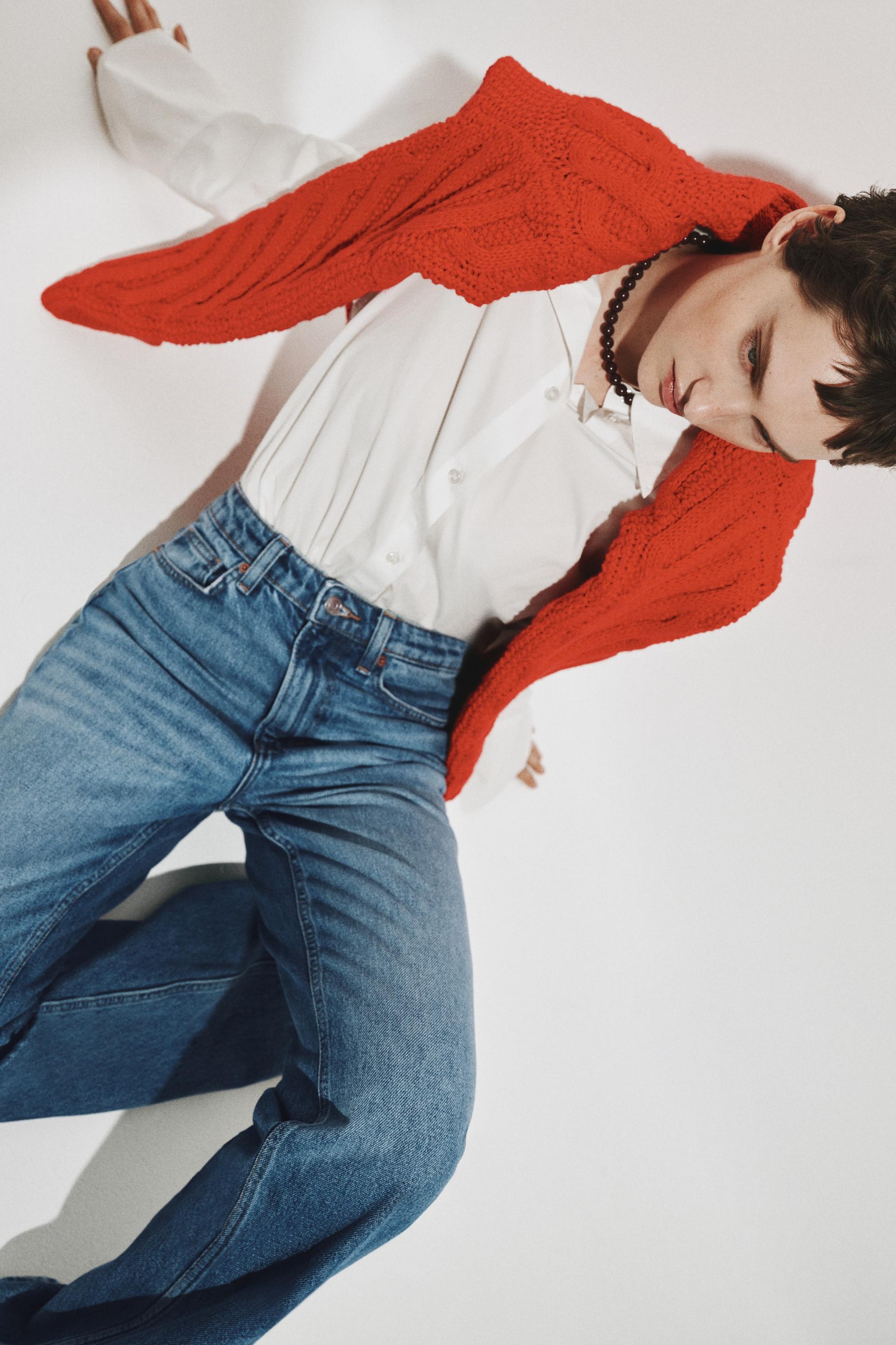 straight high jeans