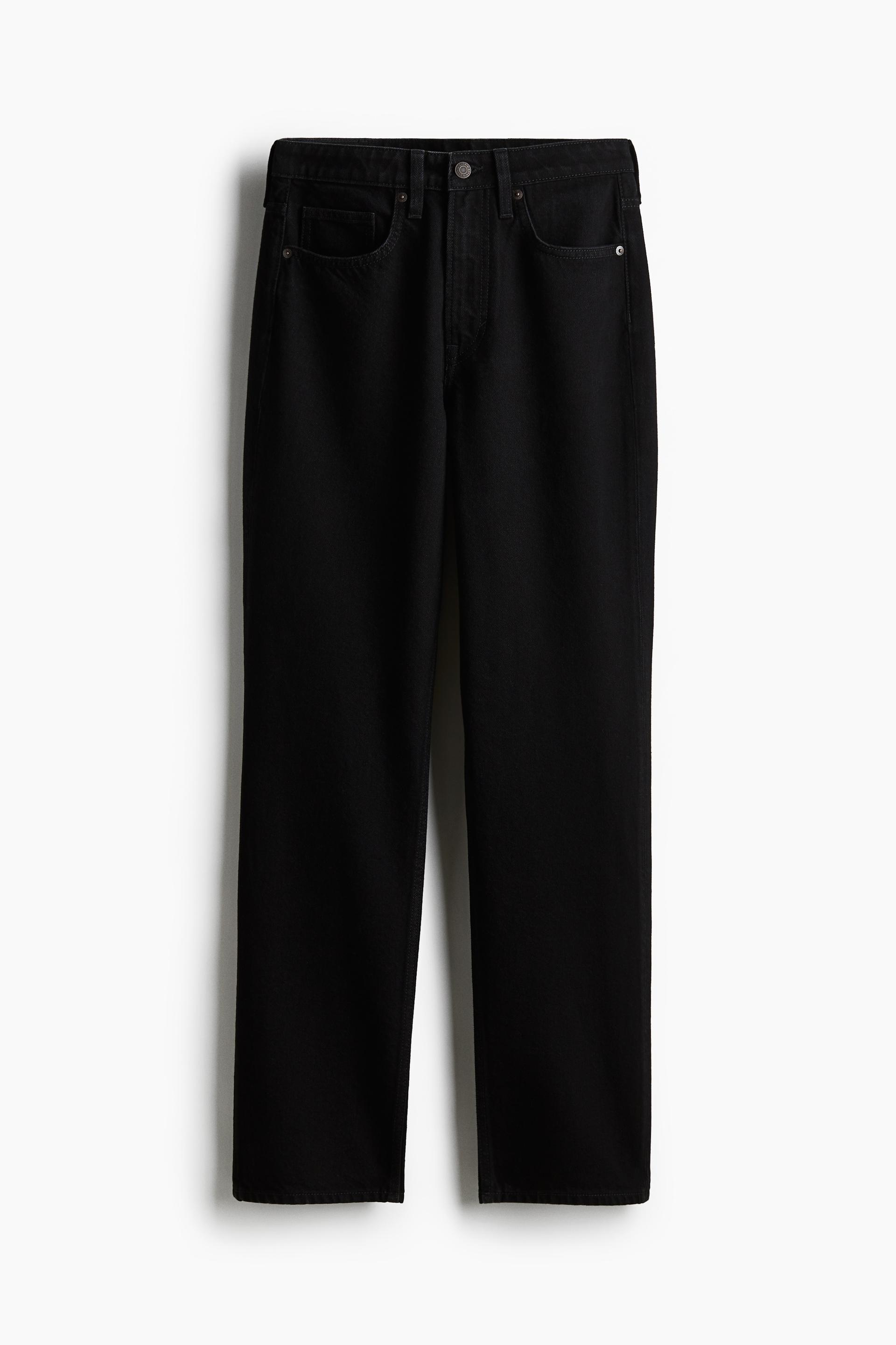straight high jeans
