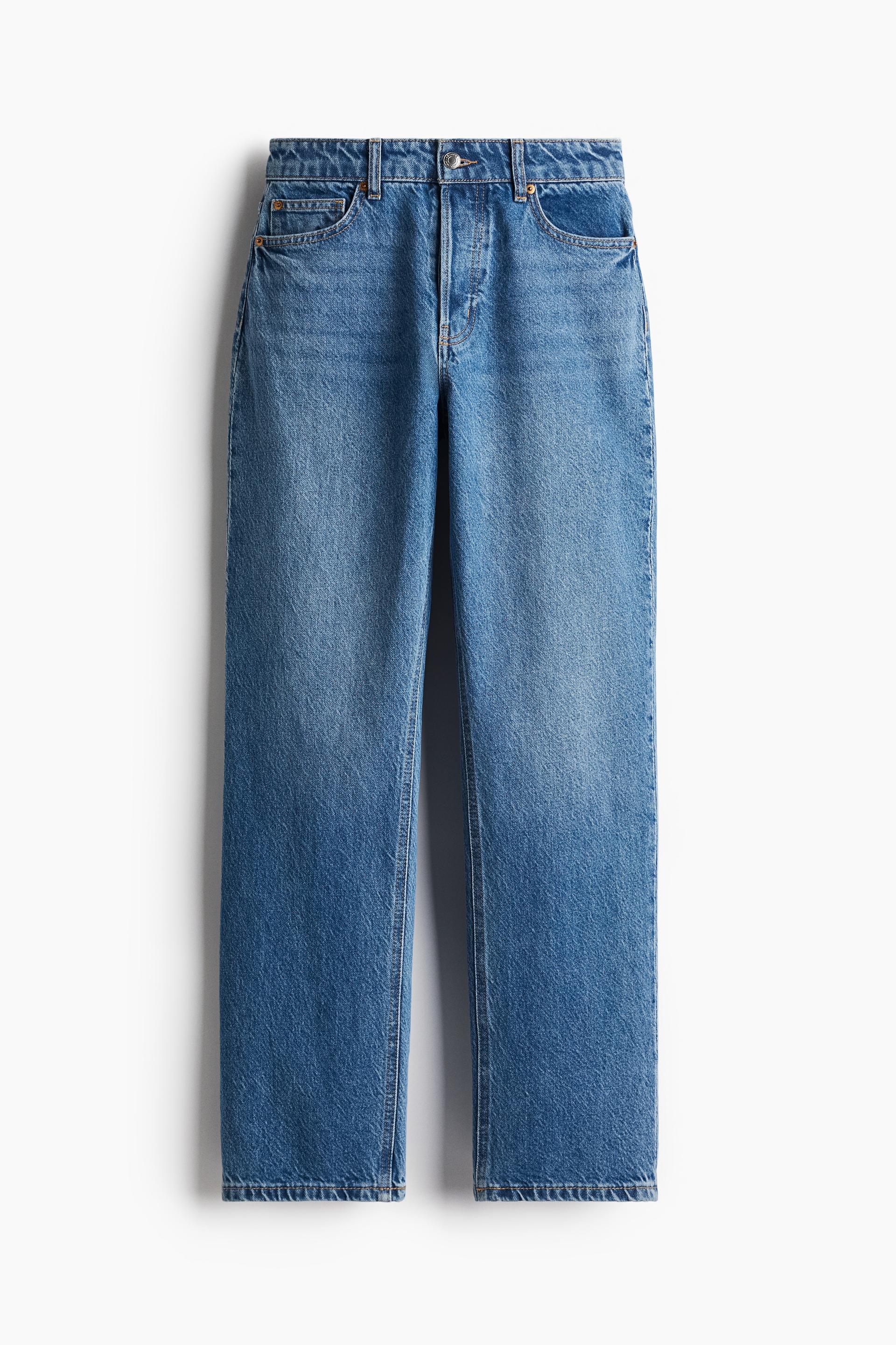 straight jeans