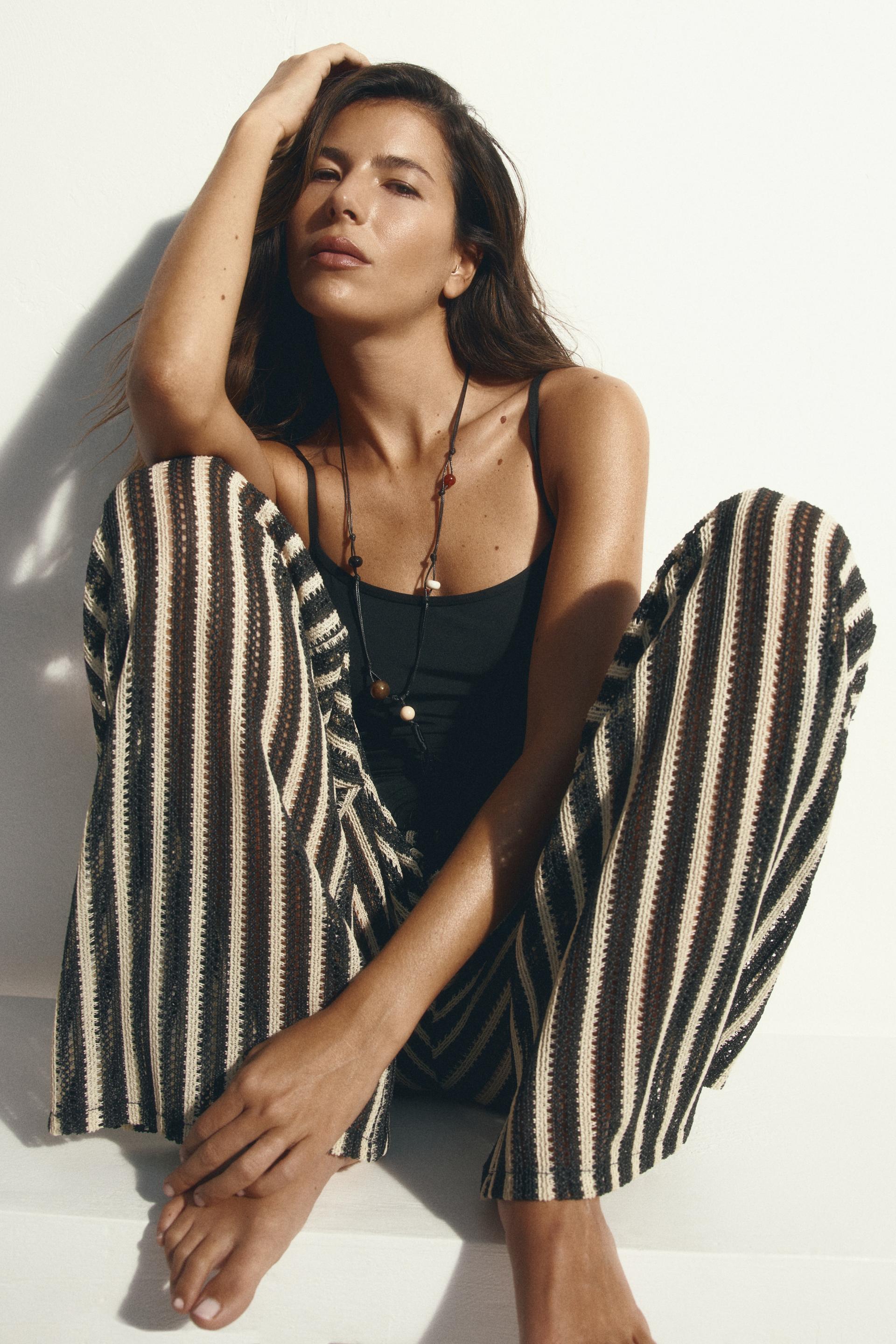 straight-leg beach pants