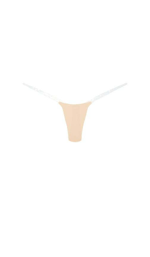 stringys single nude invisible underwear in nude. - size l (also in m, s, xl, xs, xxs)