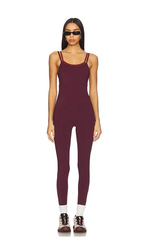 strut-this the rhett jumpsuit in purple. - size l (also in xs, xl)