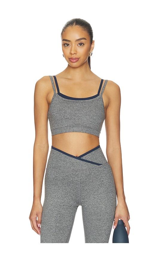 strut-this x happily grey the rhodes bra in grey. - size l (also in s, m)