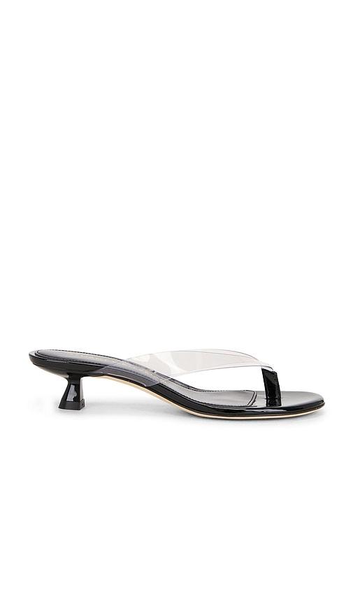 stuart weitzman rio sleek sandal 35 in black. - size 6 (also in 6.5, 7)