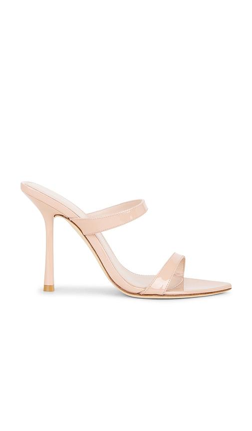 stuart weitzman x revolve lexington slide 100 sandal in blush. - size 7 (also in 7.5, 8, 8.5, 9.5)