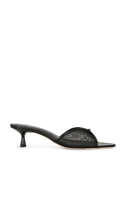 studio amelia jacques 50 mule in black. - size 39 (also in 40)