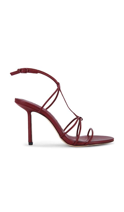 studio amelia minuit 90 sandal in red. - size 36 (also in 37, 39, 40)