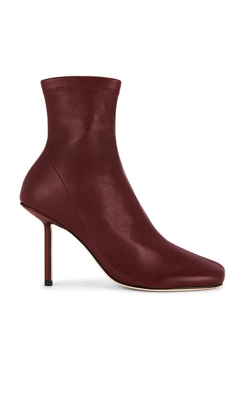 studio amelia sierra 90 boot in wine. - size 36 (also in 37, 39)