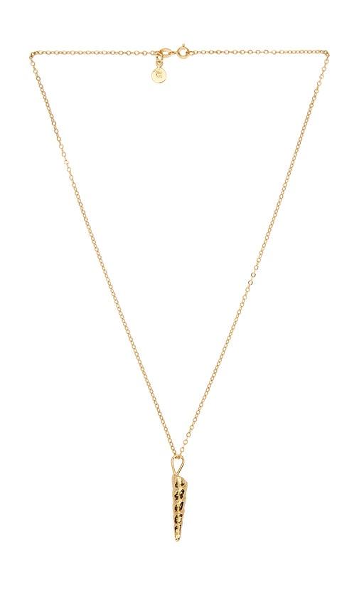 studio conchita espina oro necklace in metallic gold.