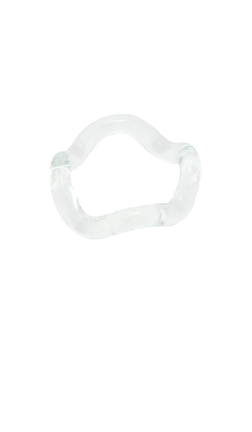 studio conchita onda glass bracelet in neutral. - size m/l (also in s/m)