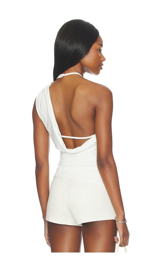 superdown aimee top in white. - size l (also in m, s, xl, xs, xxs)