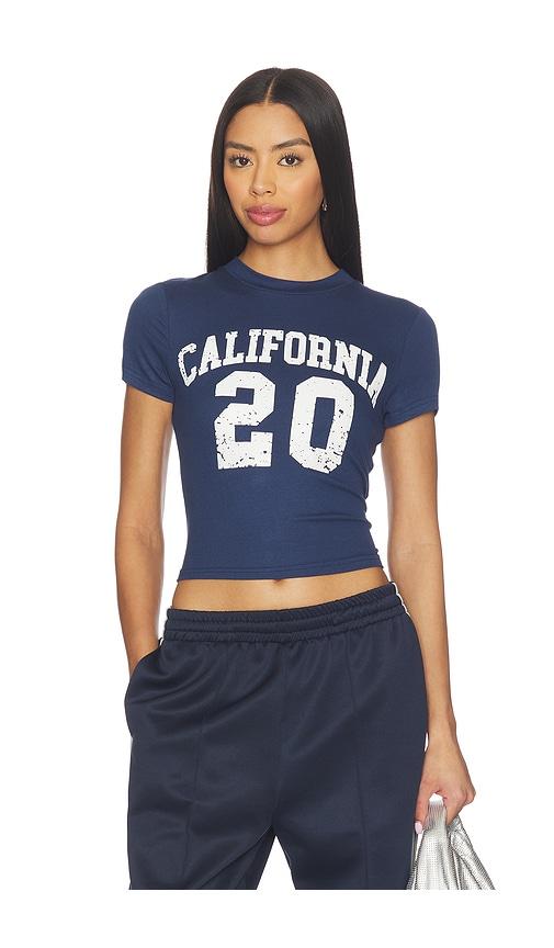 superdown arianah tee in navy. - size s (also in xs)