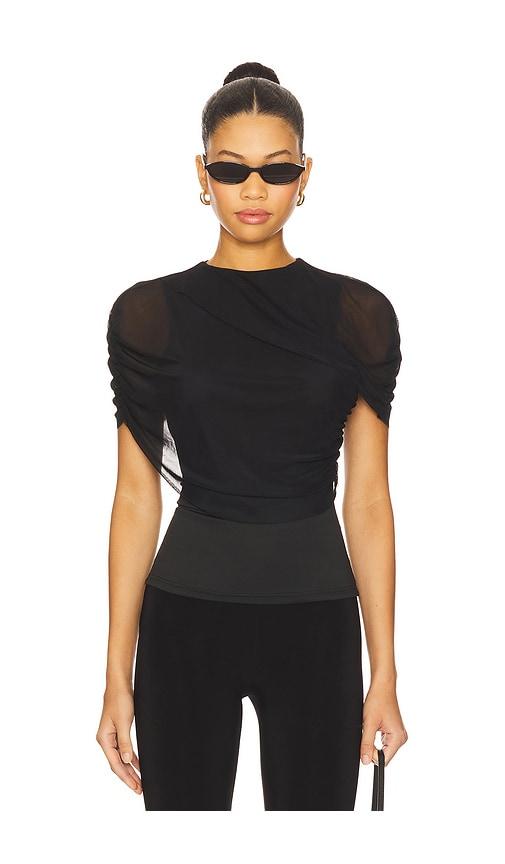 superdown bethany top in black. - size l (also in xs, xxs, s, m)