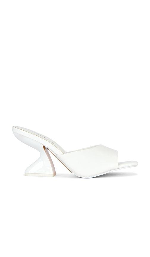 superdown blanc sandal in white. - size 6 (also in 7, 8, 9)