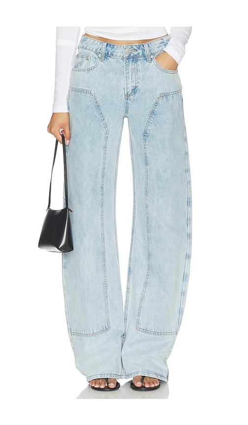 superdown camile jean in blue. - size m (also in xxs, xs, s, xl)