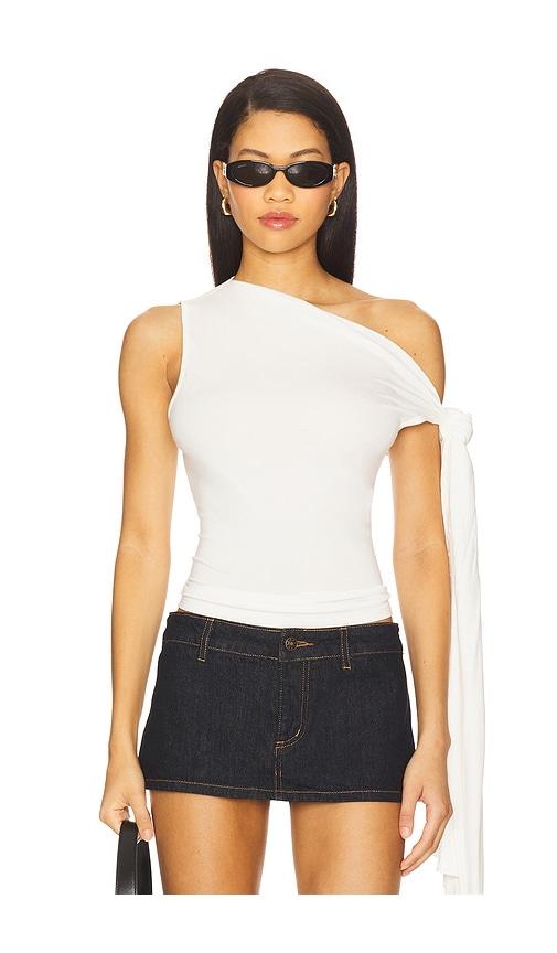superdown coletta top in white. - size m (also in s)