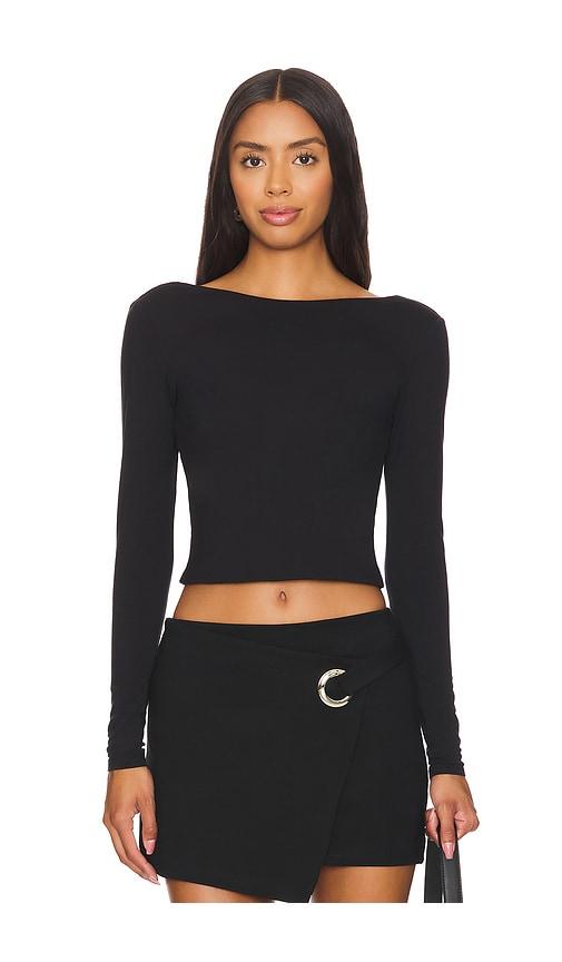 superdown esme top in black. - size l (also in m, xl)