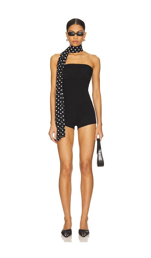 superdown felina romper in black. - size l (also in xl)
