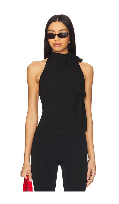 superdown genevieve top in black. - size l (also in m)