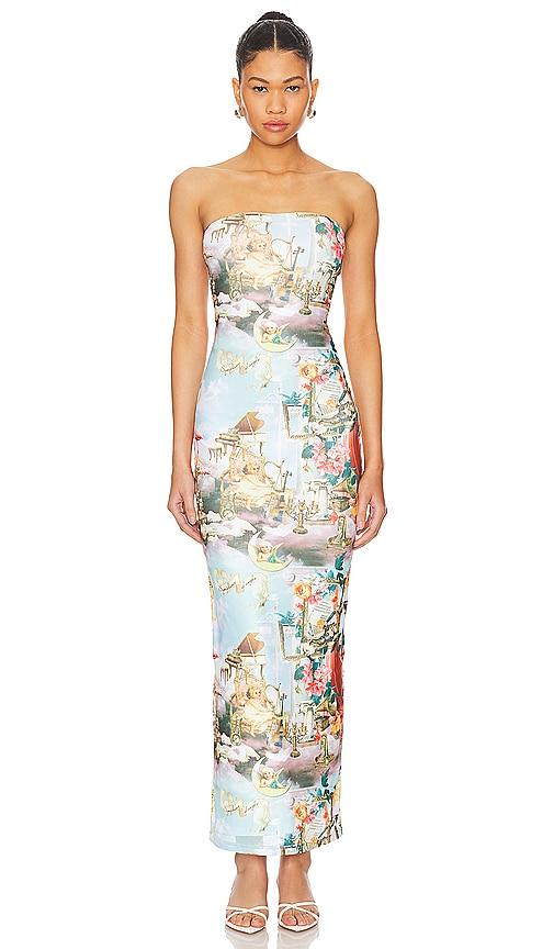 superdown harmony maxi dress in multi. - size s (also in xs)