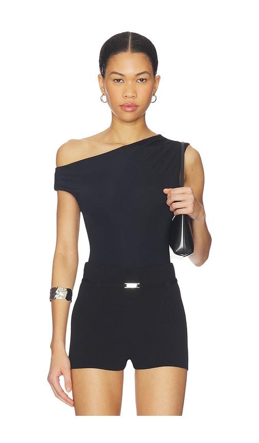 superdown indie bodysuit in black. - size l (also in xs, s, m)