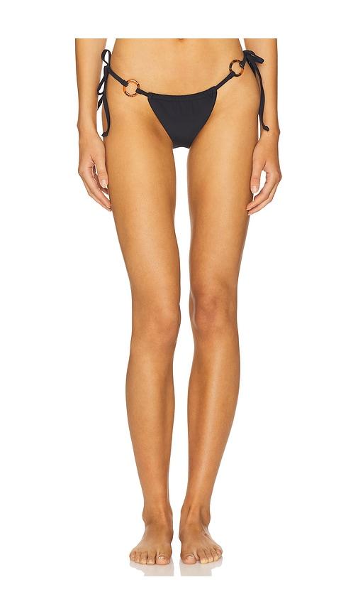 superdown jessica bikini bottom in black. - size l (also in m, s, xl, xxs)