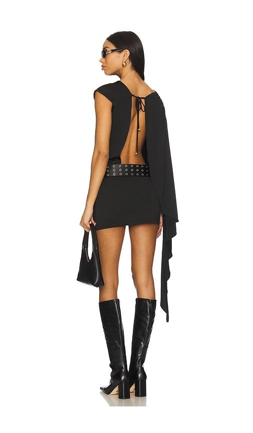 superdown joan mini dress in black. - size m (also in xxs)