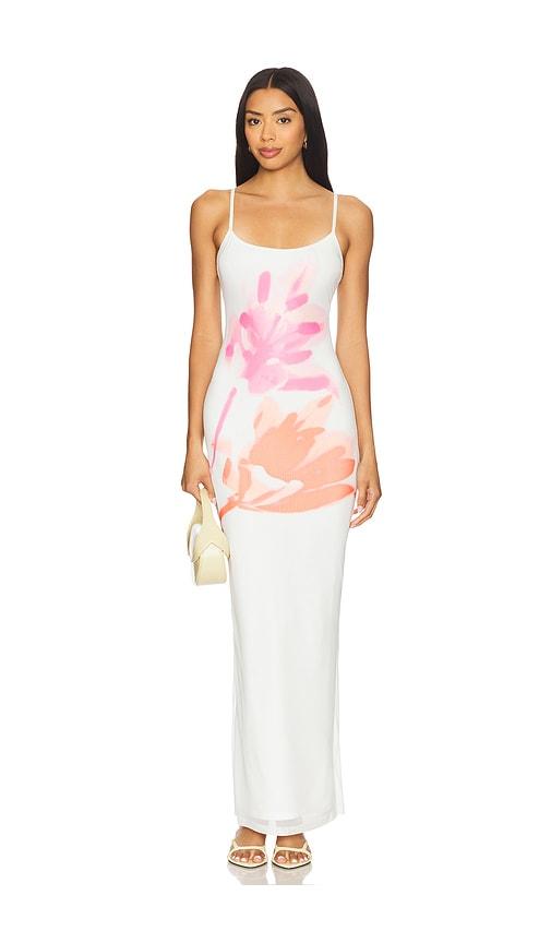 superdown jobelle maxi dress in white. - size s (also in xxs)