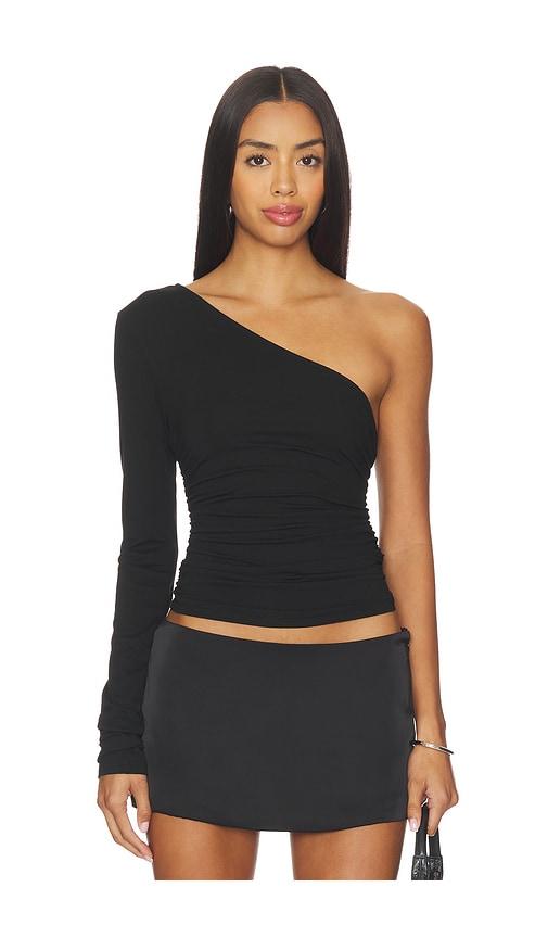 superdown karasi top in black. - size s (also in xs)