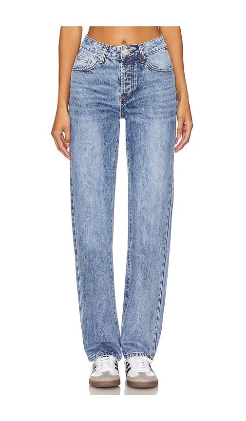 superdown lanie jeans in blue. - size 23 (also in 24, 25, 26, 27, 28, 29, 30)