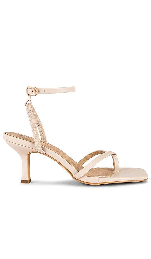 superdown lara heel in nude. - size 10 (also in 6, 7, 8, 9)