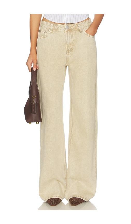 superdown leif jean in beige. - size 28 (also in 29, 30)