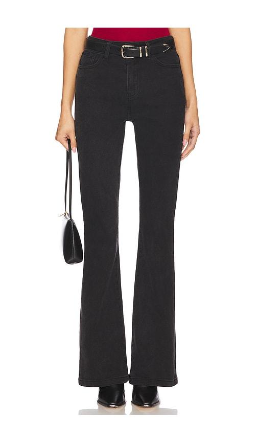 superdown mary flare jeans in black. - size l (also in xl)