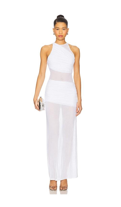 superdown merri maxi dress in white. - size s (also in xl)