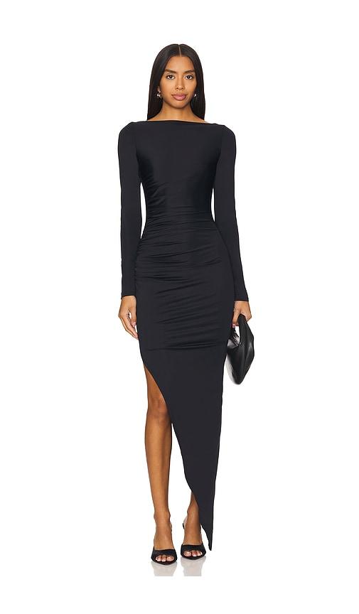 superdown milly maxi dress in black. - size xs (also in xxs)