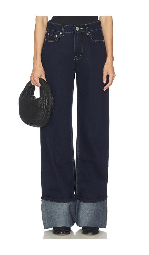 superdown misa cuffed jean in blue. - size 23 (also in 24, 25, 26, 27, 28, 29, 30)
