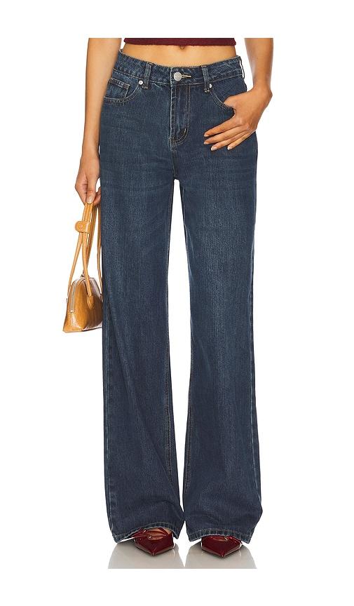 superdown musette jeans in blue. - size 23 (also in 25, 27, 28, 29, 30)