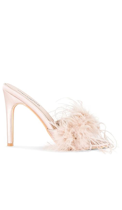superdown sheila heel in beige. - size 6 (also in 8)
