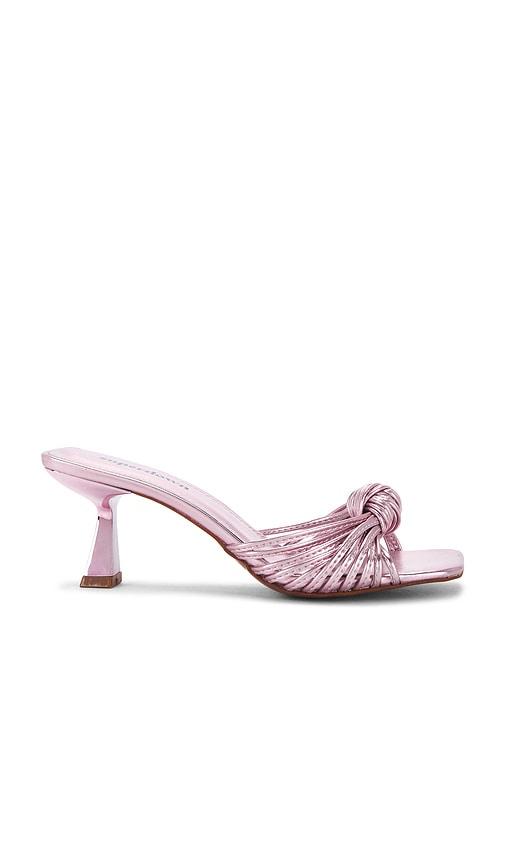 superdown talis heel in pink. - size 10 (also in 6, 7)