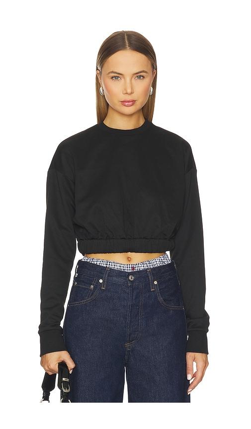 superdown tammie sweatshirt in black. - size s (also in xs)