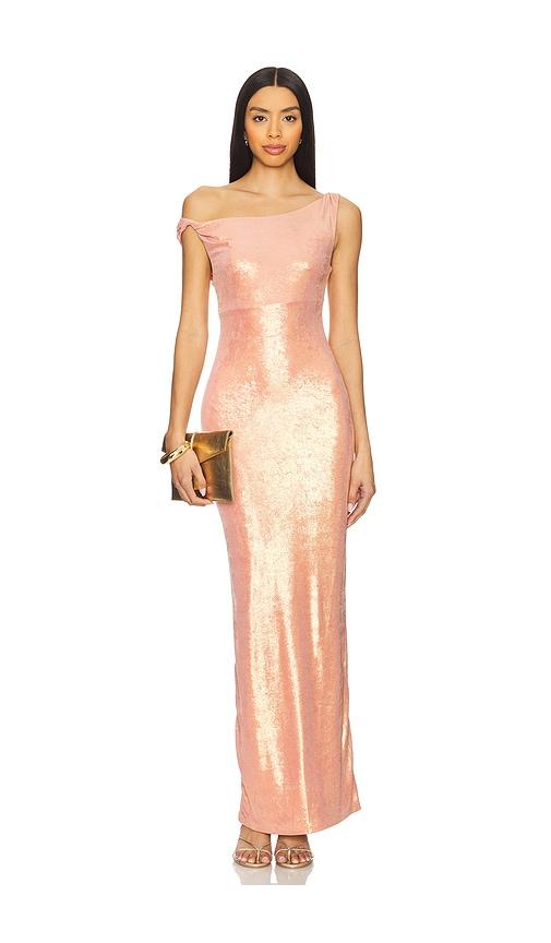 superdown tianna gown in pink. - size m (also in s)