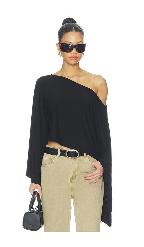 superdown villie off shoulder top in black. - size l (also in xs, xxs, s, m, xl)