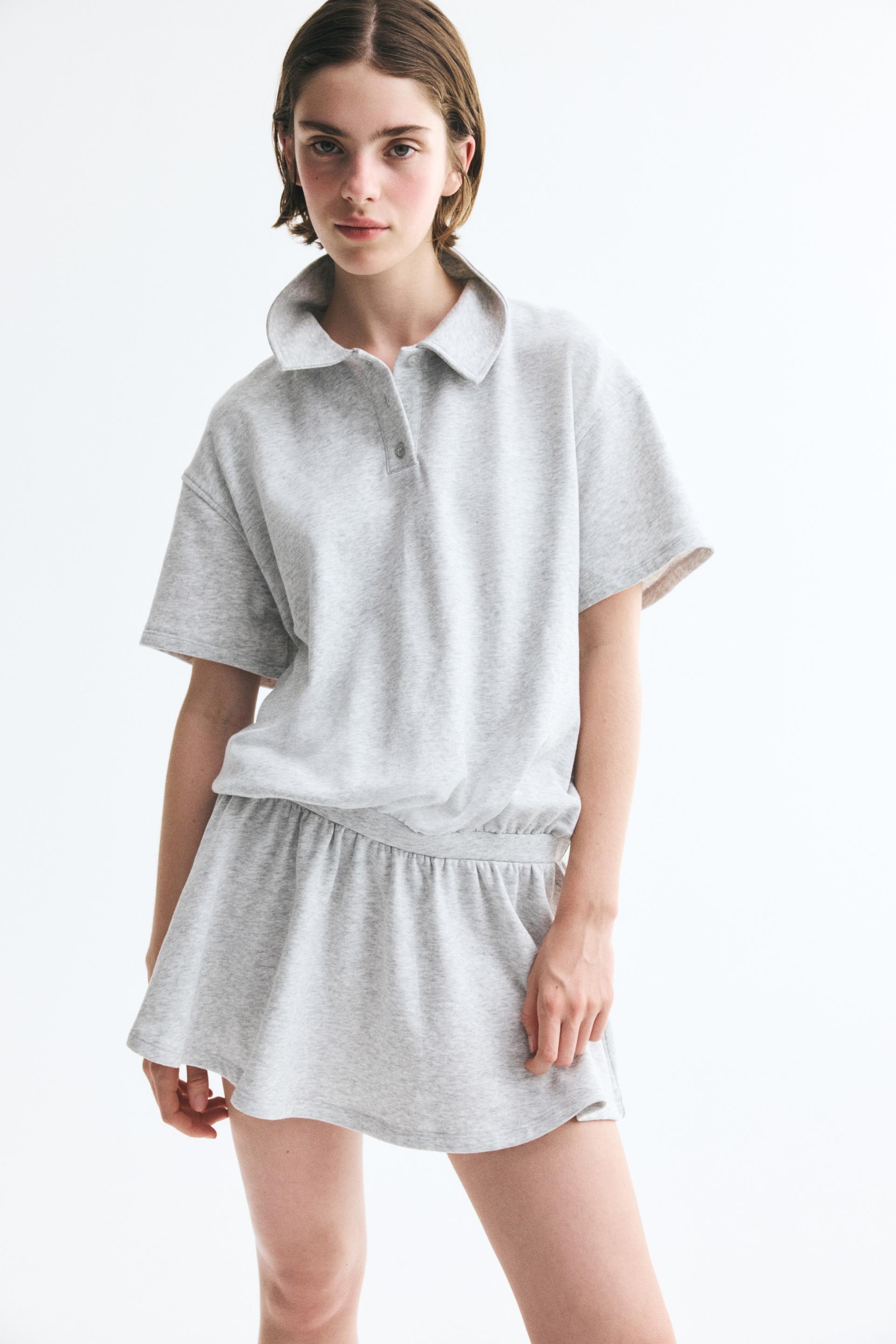 sweatshirt polo dress