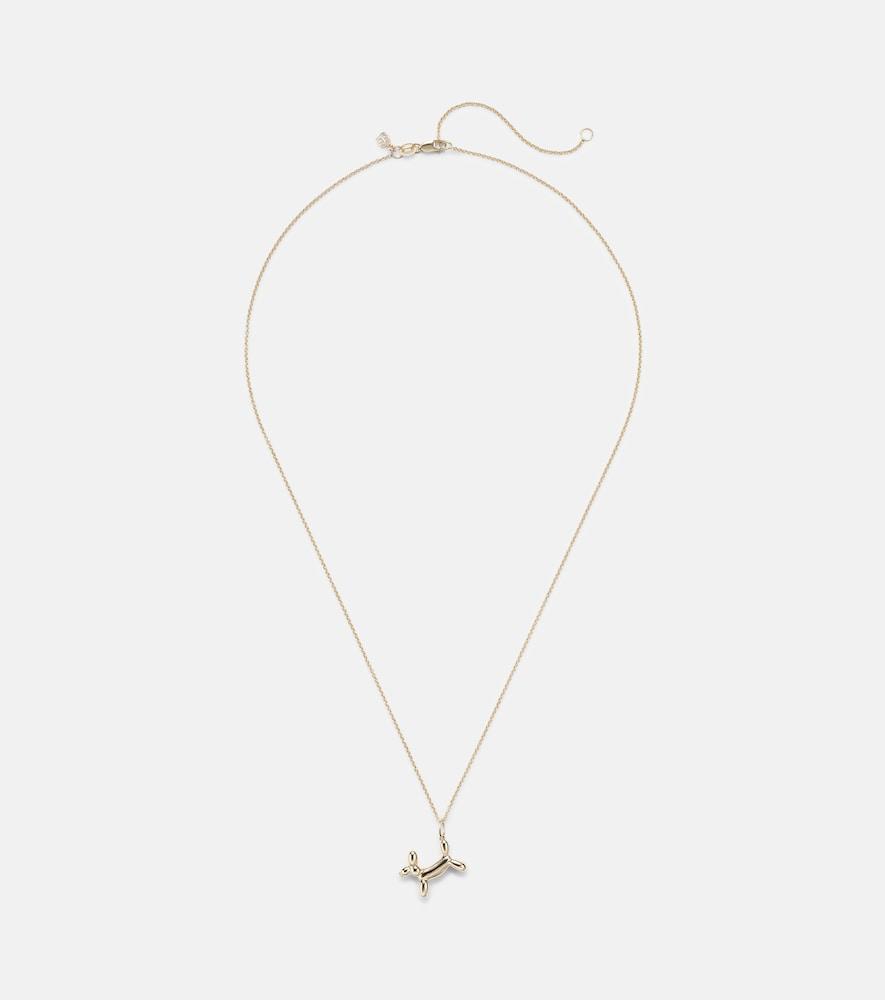sydney evan 14kt gold charm necklace with diamond