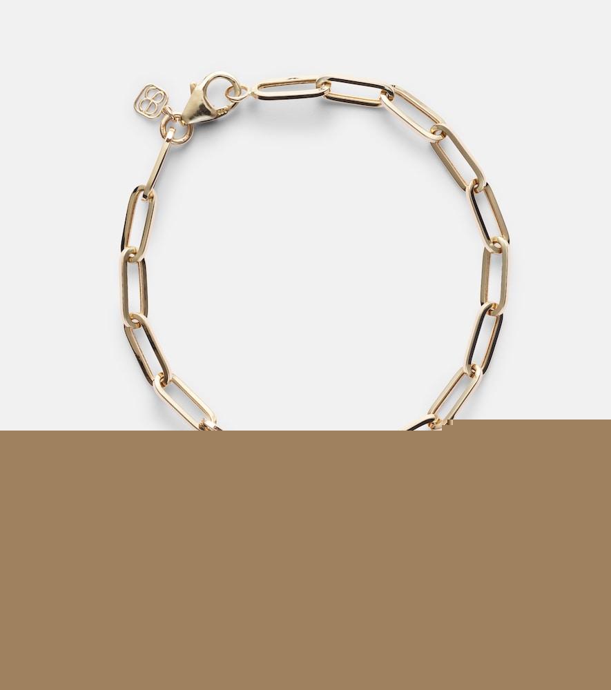 sydney evan evil eye coin 14kt gold chain bracelet
